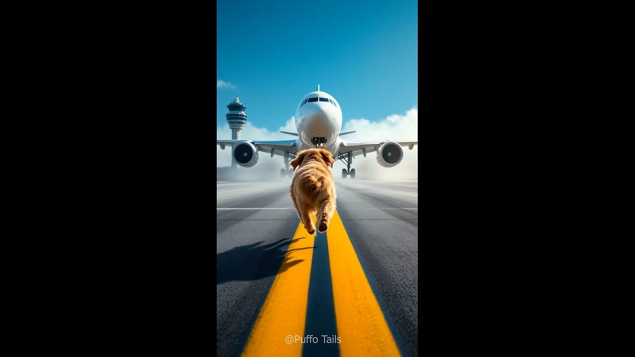 A Golden Retriever's warning saves the pilot and passengers
