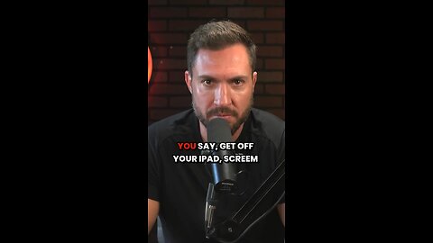 Screen time hypocrite