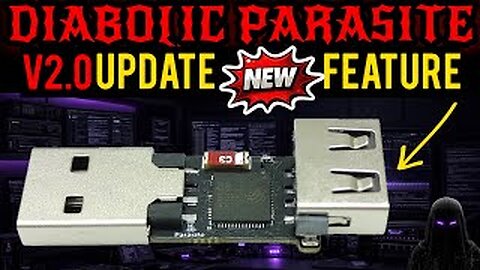 Diabolic Parasite v2.0 UPDATE! – DiabolicShell Firmware Feature Explained. ￼