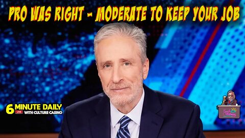 Pro was RIGHT - Moderate to Keep Your Job! - 6 Minute Daily -November 4th