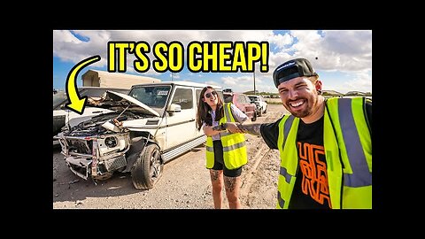 TAKING MY GIRLFRIEND TO MIAMI'S LUXURY CAR GRAVEYARD
