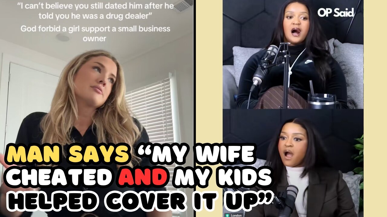 White Snow Bunny Says I Dated A Dope Boy and Man Says My Wife Cheated and My Kids Helped Cover it Up