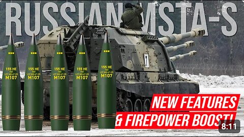 Upgrade of the Russian 2S19 Msta-S howitzer unveiled: New functions and more firepower!