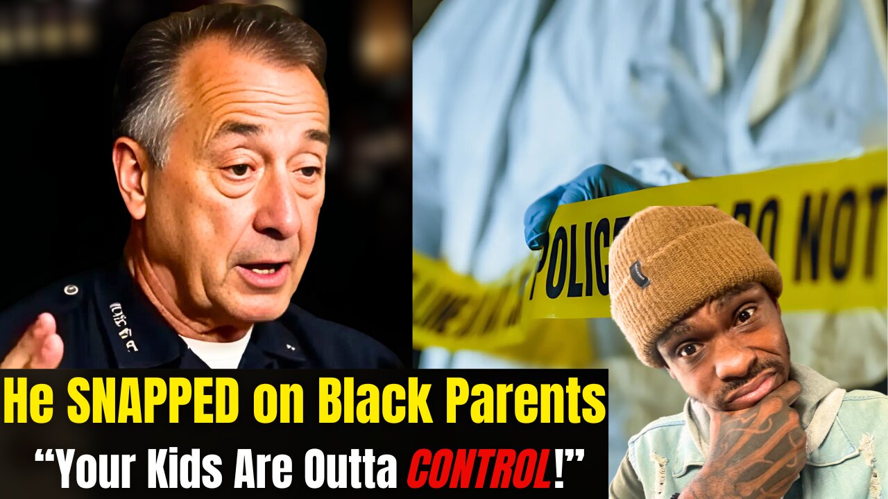 “Black Culture’s Raising Monsters”—Police Chief SNAPS After Shooting