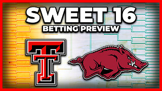 March Madness 2025 Sweet 16 Preview - 3. Texas Tech vs 10. Arkansas