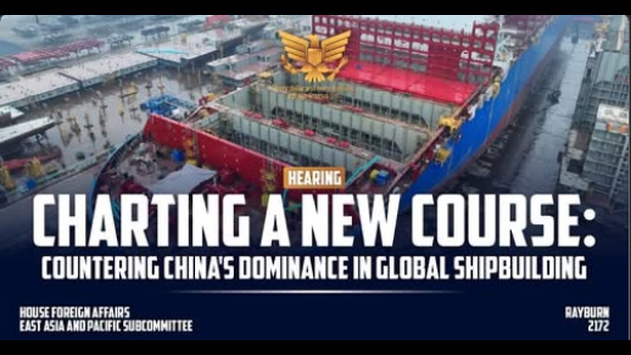 Charting a New Course: Countering China's Dominance in Global Shipbuilding