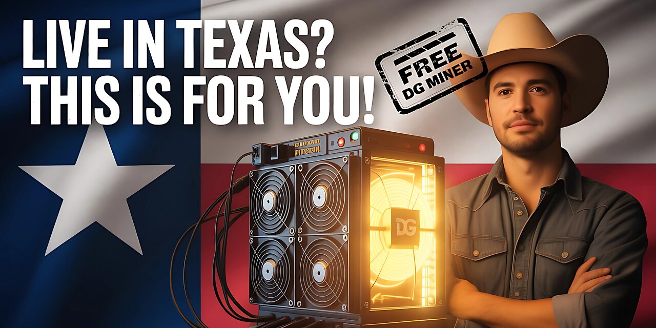 💥Texas Miners Wanted!💥 How to Qualify for a FREE DG Home 1 Miner (Texitcoin Mining)