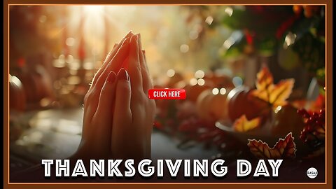 Thanksgiving Message of The Spiritual Patriot