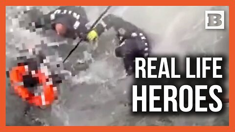 No Hesitation: NYPD Officers Jumps Into Freezing Water to Save Struggling Person