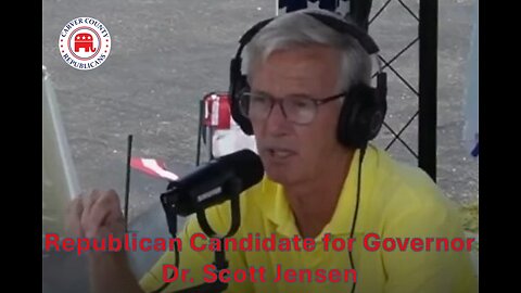 Dr. Scott Jensen, a Republican candidate for MN Governor