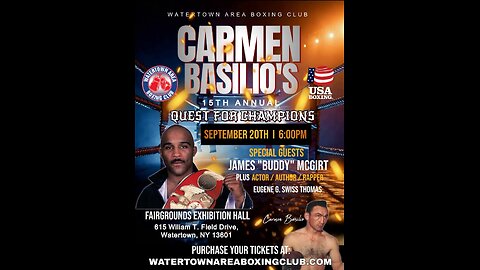15th Annual Carmen Basilio's Quest for Champions
