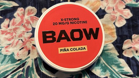 BAOW Piña Colada (Nicotine Pouches) Review