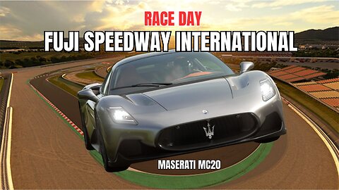 GRAN TURISMO 7 | RACE DAY WITH A POWERFUL MASERATI IN FUJI SPEEDWAY