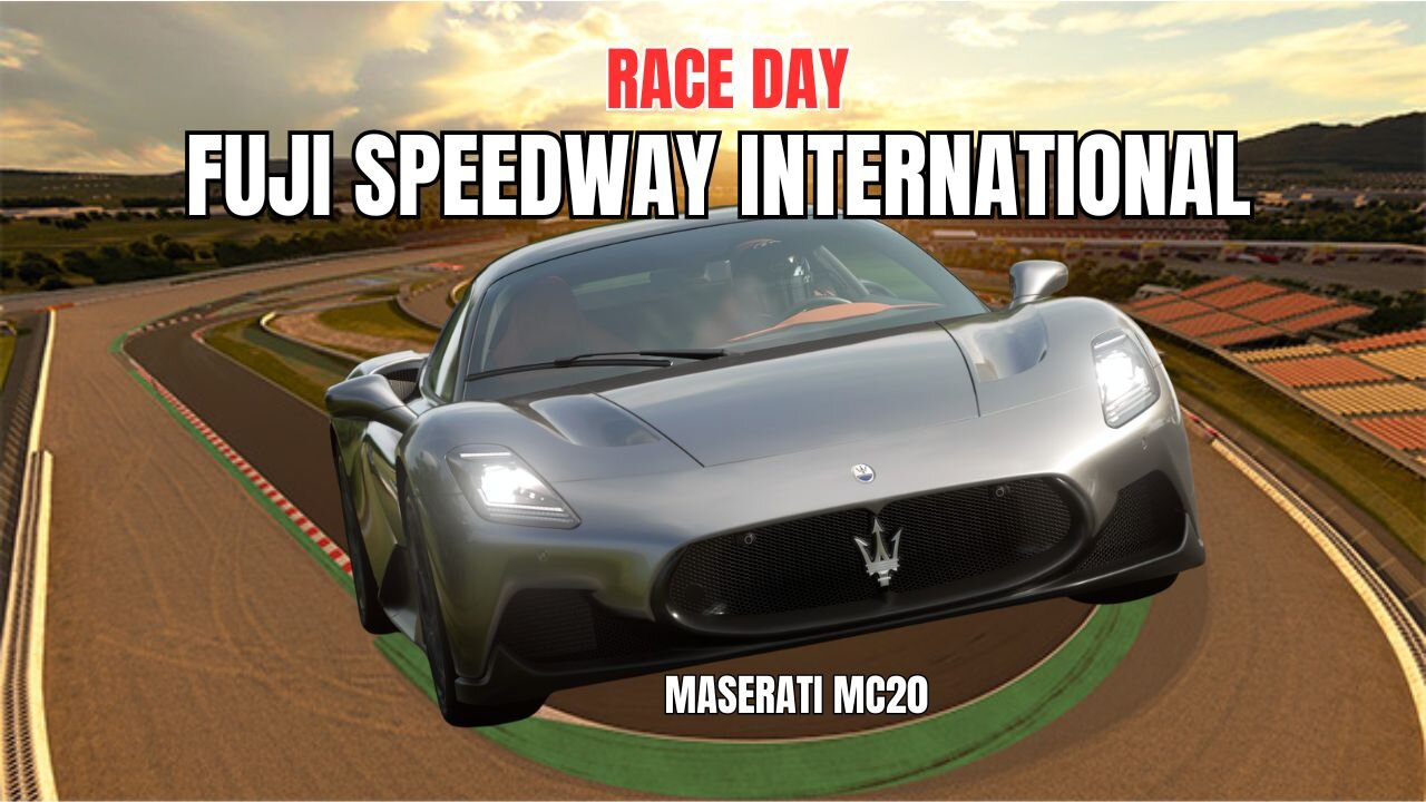 GRAN TURISMO 7 | RACE DAY WITH A POWERFUL MASERATI IN FUJI SPEEDWAY