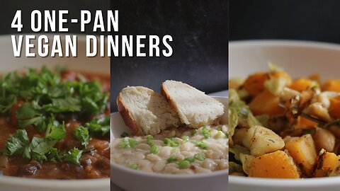 4 Easy One Pan Vegan Meals for Any Night