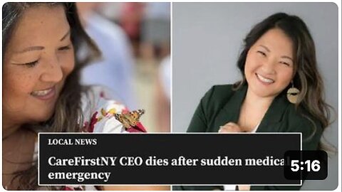"Sudden Deaths Continue Among Young Healthcare CEOs"