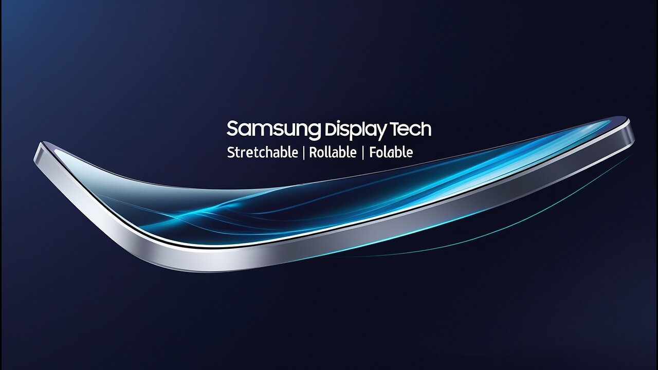 Samsung’s Stretchable, Rollable and Foldable Screens Are on Display at MWC 2025