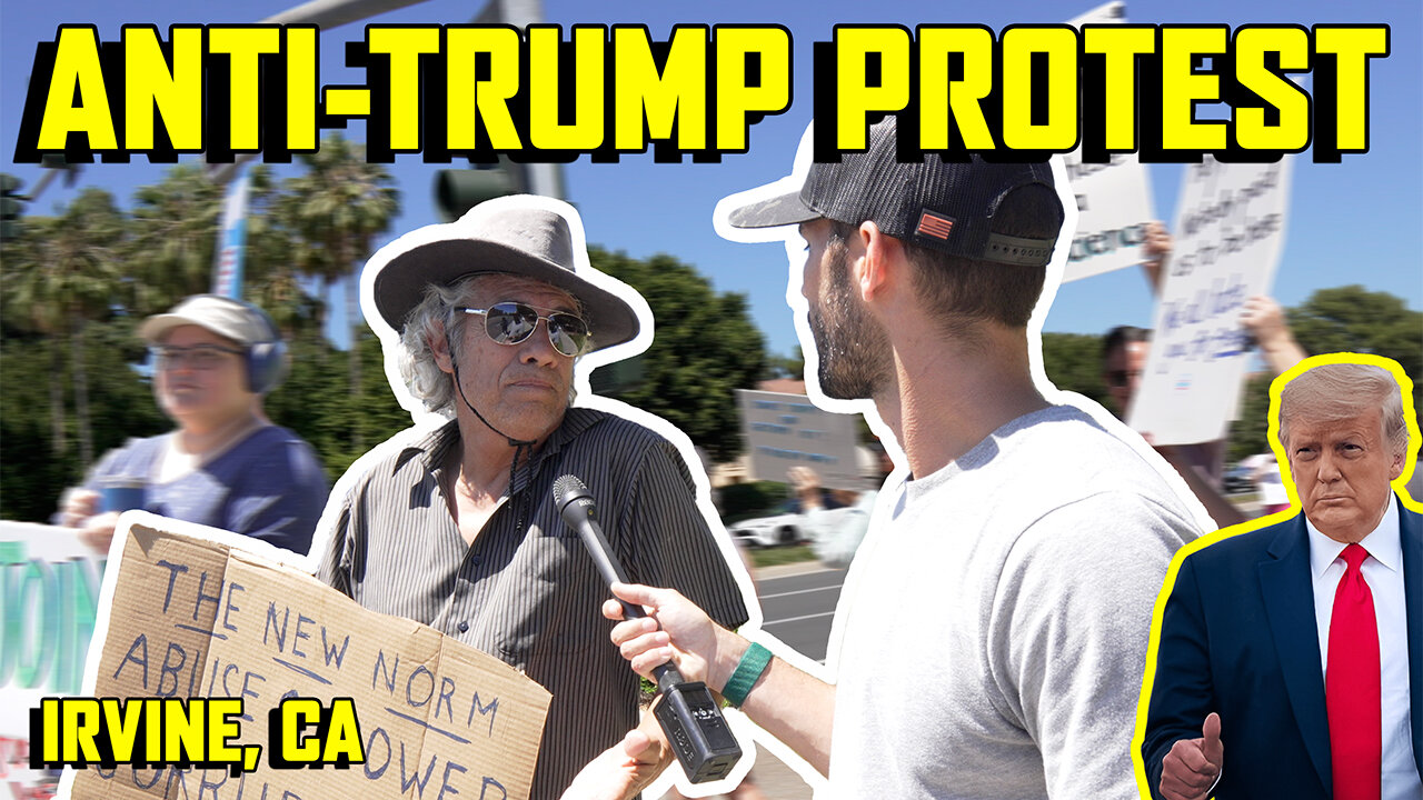 Anti-Trump Protesters Frantically Try To SHUT DOWN My Conversations