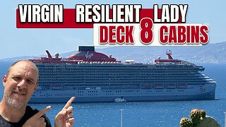 Detailed Cabin Locations. Deck 8. Virgin Resilient Lady