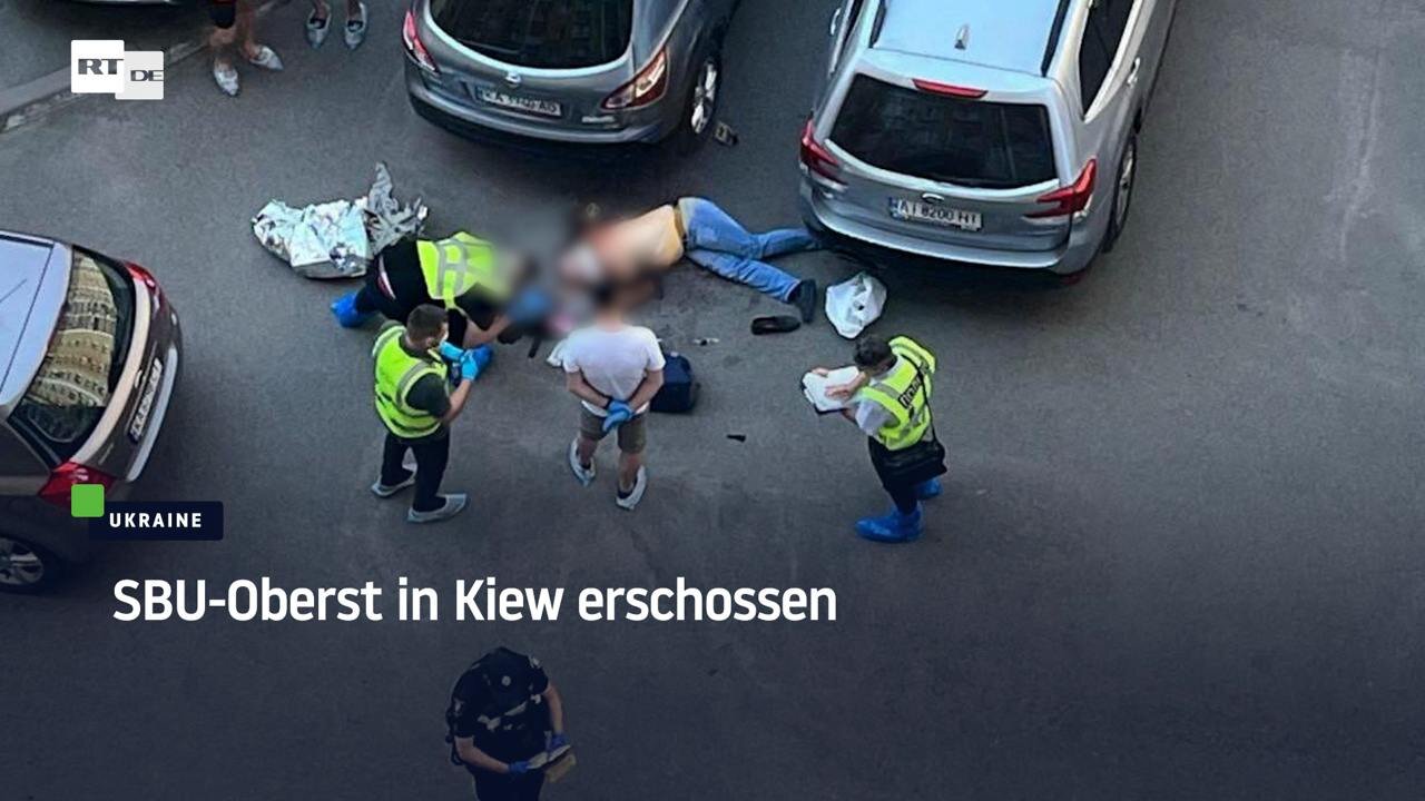 SBU-Oberst in Kiew erschossen