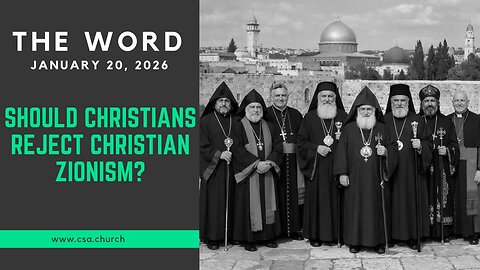Should Christians Reject Christian Zionism?
