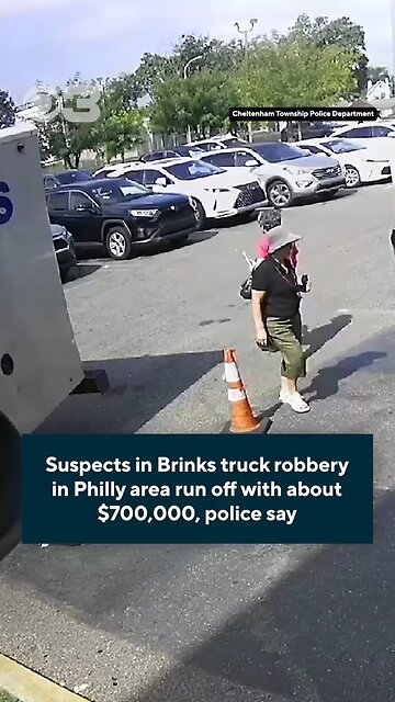 $700K Stolen in Philadelphia Armored Truck Heist #armoredtruckrobbery #japd