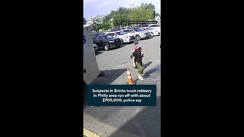 $700K Stolen in Philadelphia Armored Truck Heist #armoredtruckrobbery #japd