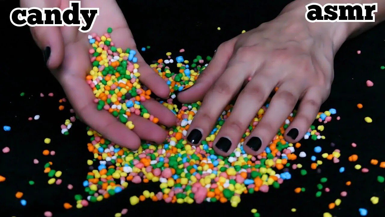 ASMR Candy Crunch🍬 (no talking, cracking, snapping)