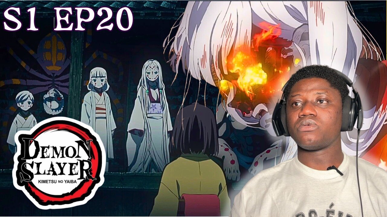YouTube Title: ⚔️ "GIYU’S DEADLY WATER BREATHING! 💥🔥 | Demon Slayer S1 Ep 20 Reaction | AlmostAnime"