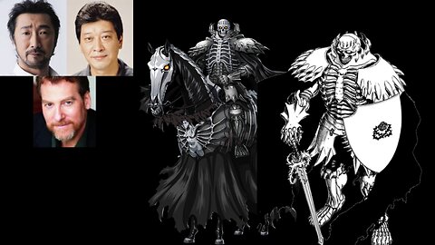 Anime Voice Comparison- Skull Knight (Berserk)