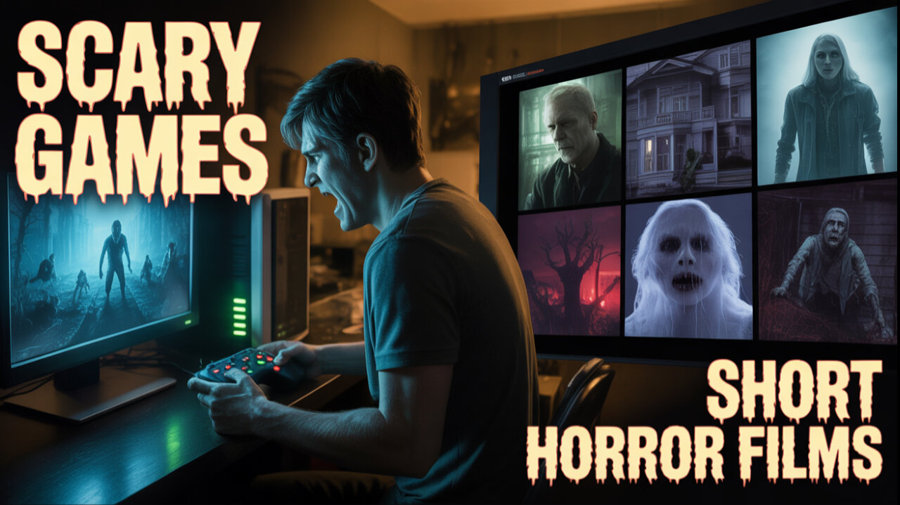 Playing some SCARY GAMES TONIGHT! | ARE YOU SCARED!? | COSMIC CATEL