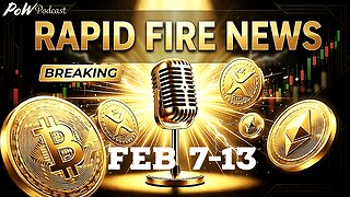 Crypto News Weekly Recap & Rapid Fire Updates (February 7 - 13, 2026)