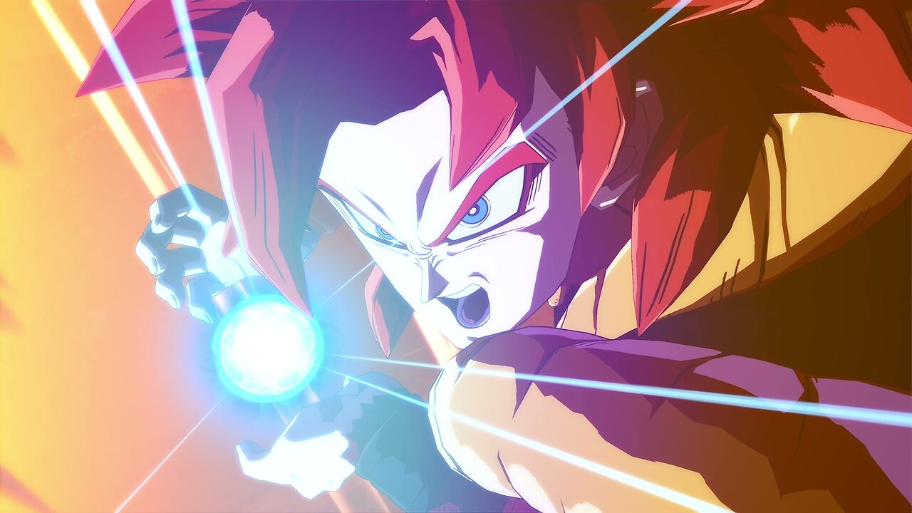 Super Saiyan 4 vs Super Saiyan God Super Saiyan - Dragon Ball FighterZ Game Clip