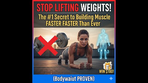 STOP LIFTING WEIGHTS! The #1 Secret to Building Muscle FASTER Than Ever