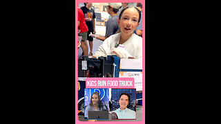 Kids Run School Food Truck To Learn Economics