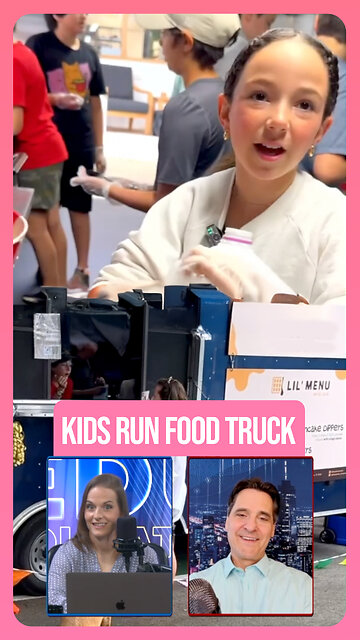 Kids Run School Food Truck To Learn Economics