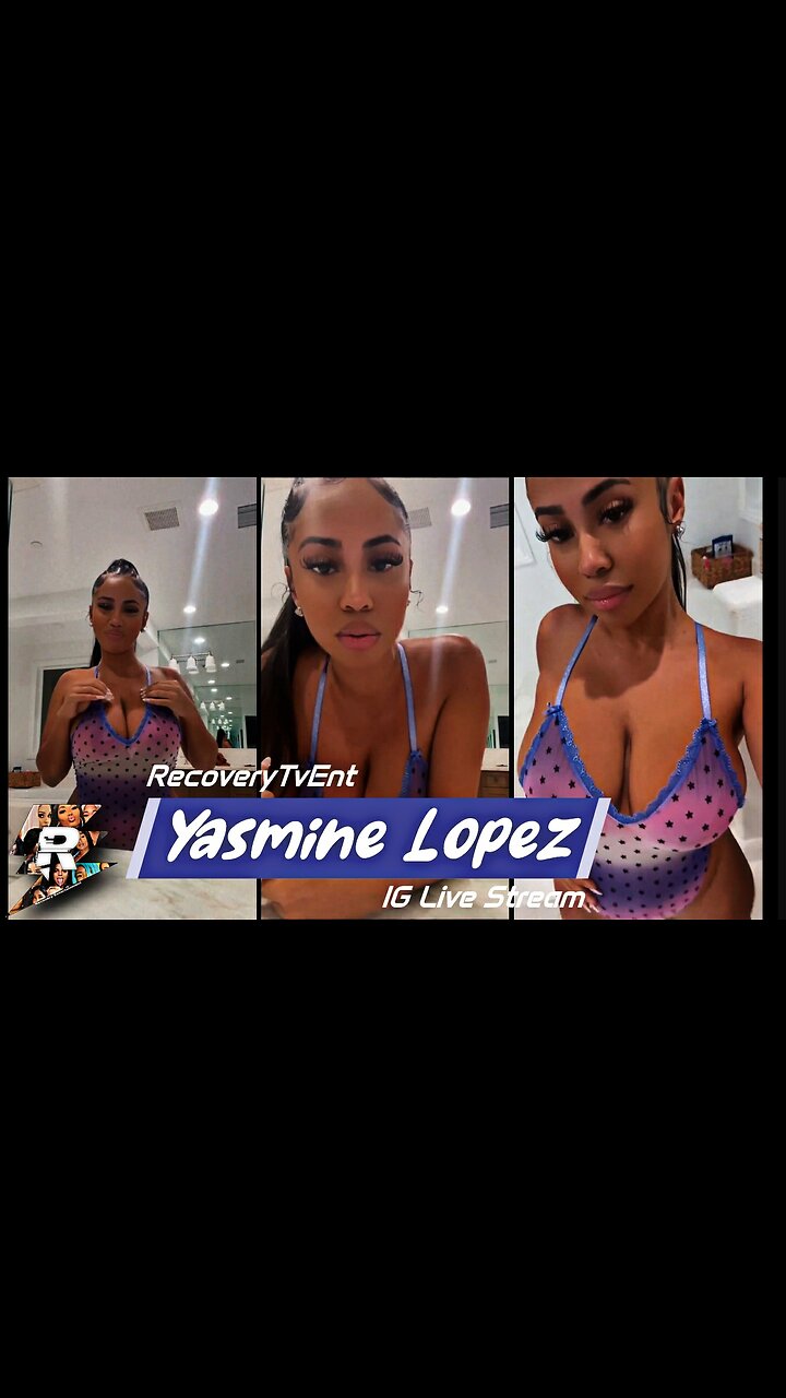 Yasmine Lopez dancing in bikini