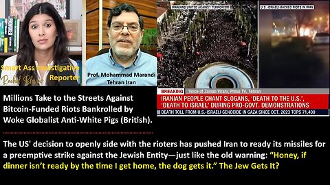 Millions Take to the Streets Against Bitcoin-Funded Riots Bankrolled by Woke Globalist Anti-White Pigs (British)