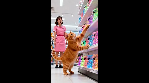 ✨🐱 Cute Cat And The Neon Koala Adventure Curiosity Leads To Wonderful Surprises #hmminds