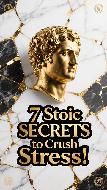 7 Stoic SECRETS to Crush Work Stress!🧠 #StoicTools #SelfControl #ModernStoic