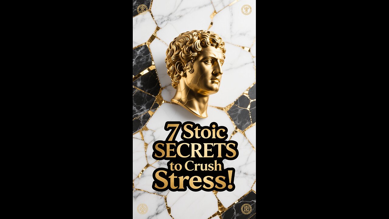 7 Stoic SECRETS to Crush Work Stress!🧠 #StoicTools #SelfControl #ModernStoic