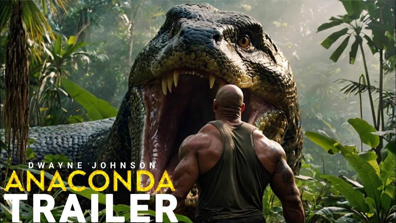 ANACONDA (2025) – New Trailer – Dwayne Johnson, Scarlett Johnson, Sony Pictures