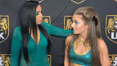 Angel Hayze thanks Amale for having her back: April 28, 2022 @wwefree ​