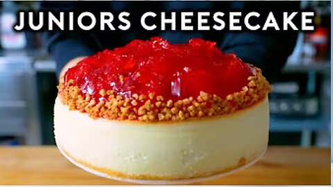 🍰🔥 Perfecting Junior’s Legendary Cheesecake at Home 🏠✨ | Anything with Alvin