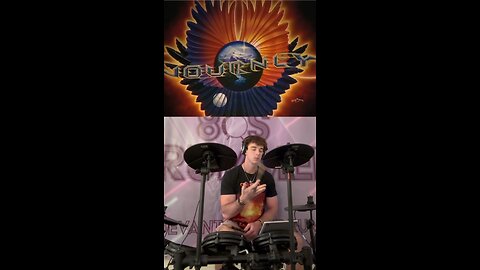 Lights - Journey Drum & Vocal Cover