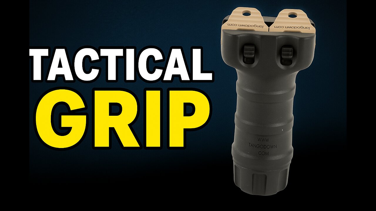 🚨 Upgrade Your AR Setup with the TangoDown Short Vertical Grip! 🚨