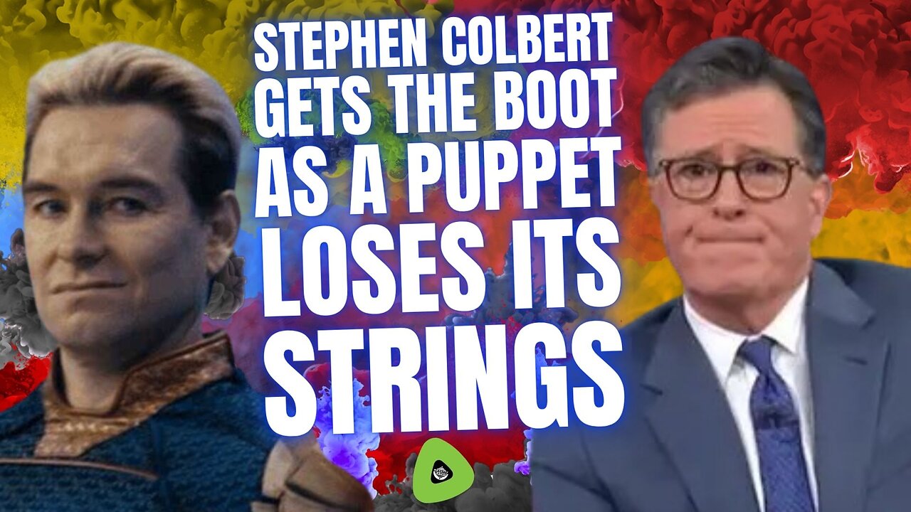 Stephen Colbert Gets The Boot, As A Puppet Loses Its Strings