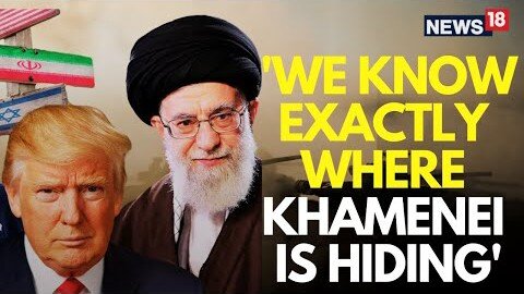 LIVE- Trump Says US Knows Where Khamenei ‘Is Hiding,’