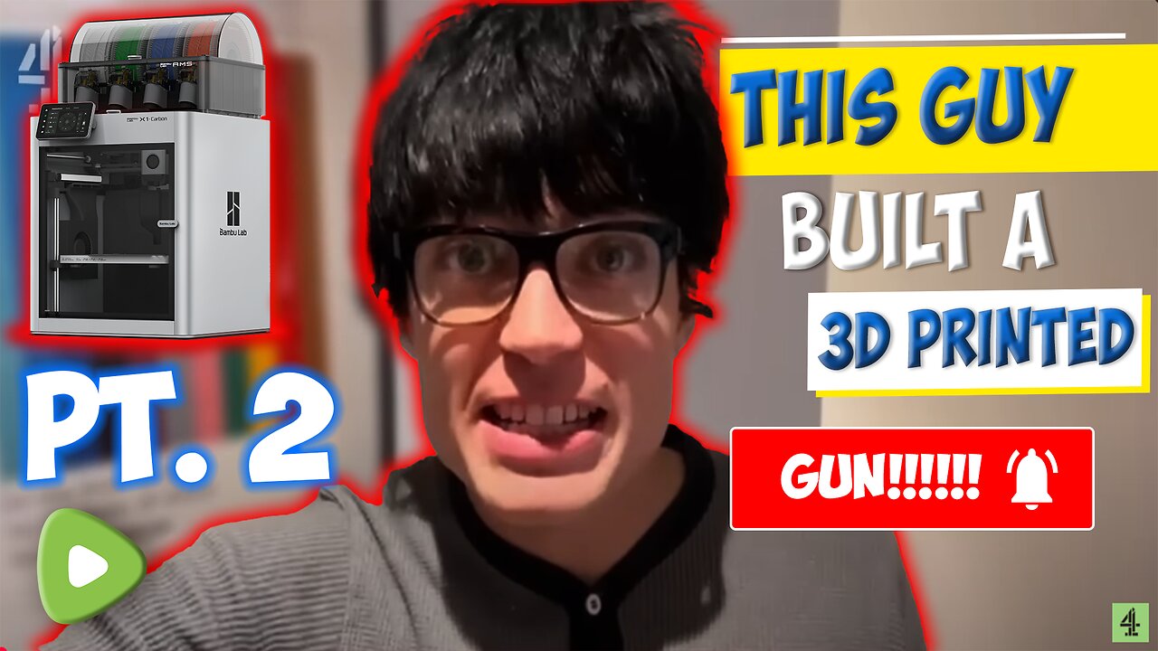 GEN Z Brit 3D Prints a WORKING Gun Pt.2!