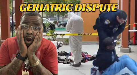 Old black couple has a dispute man throws woman off balcony, Irene Williams 61 and Abert Turner 57